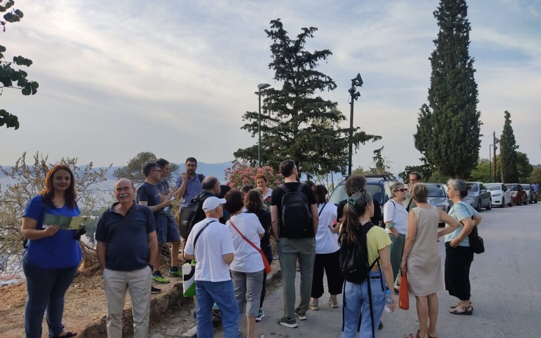Presentation of the LIFE GrIn project in the area of Lycabettus